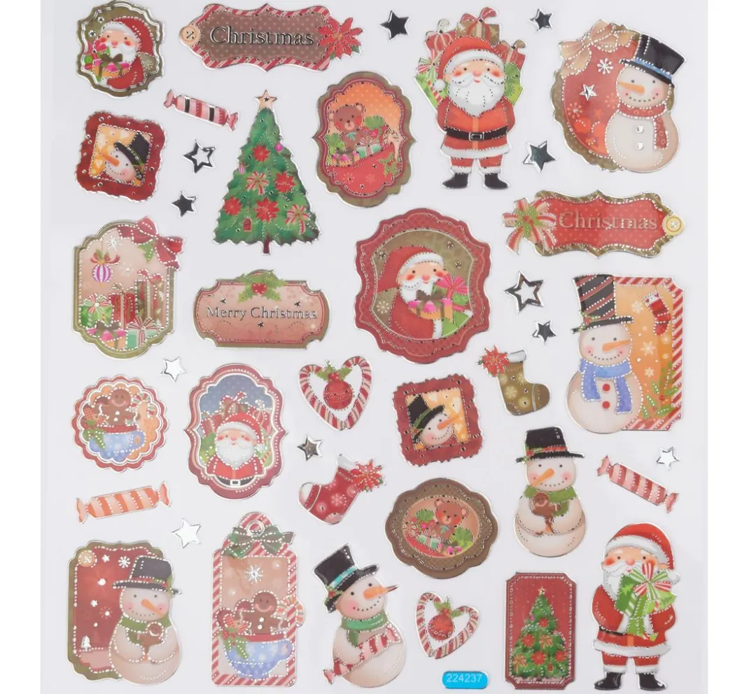 creativ company Sticker & Klebebänder|Scrapbooking>Sticker-Heft "Weihnachten"
