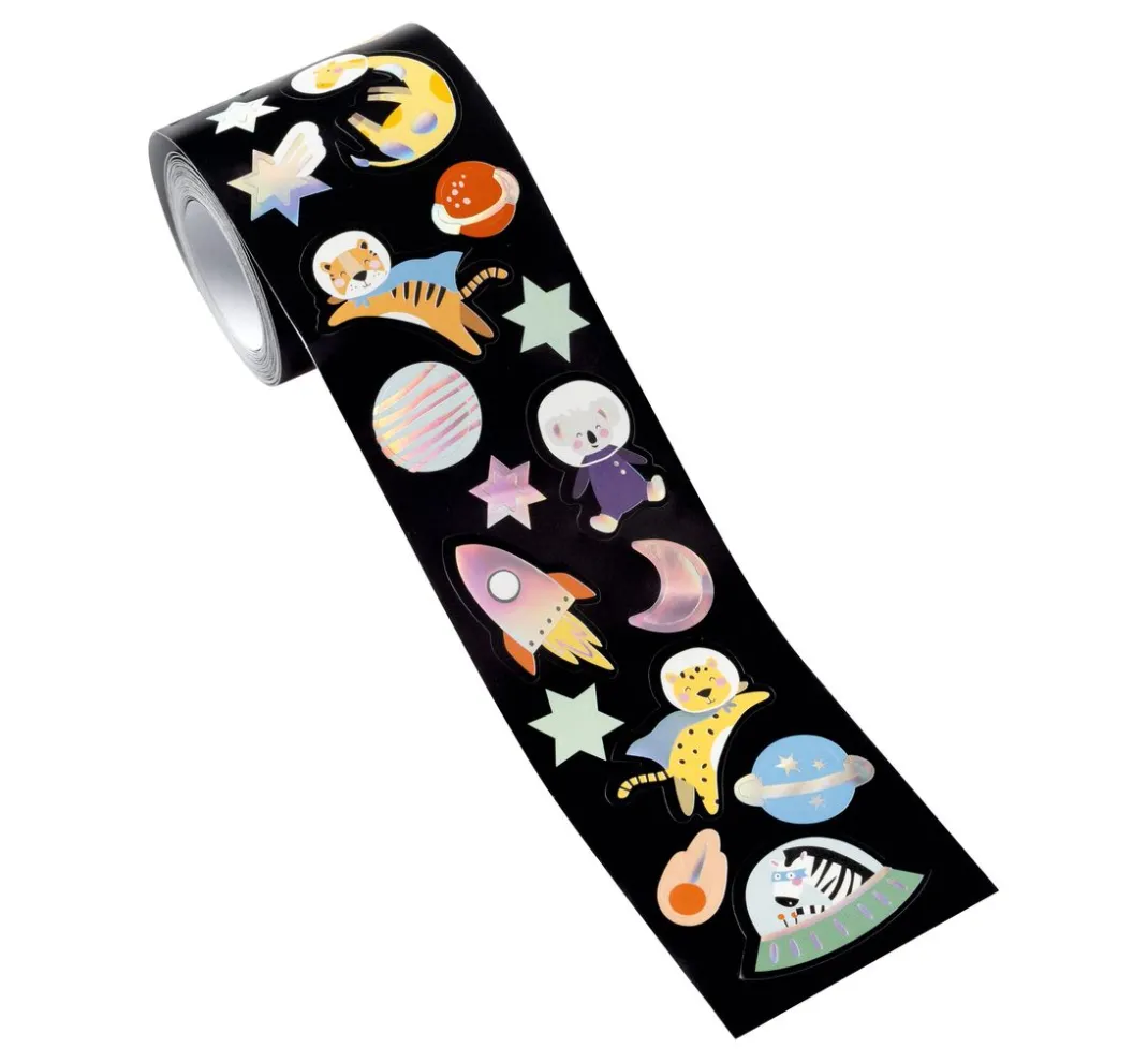 folia Sticker & Klebebänder|Kartengestaltung>Stickerrolle "Space Safari"
