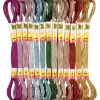 folia Sticken|Freundschaftsarmbänder>Sticktwist "Metallic"