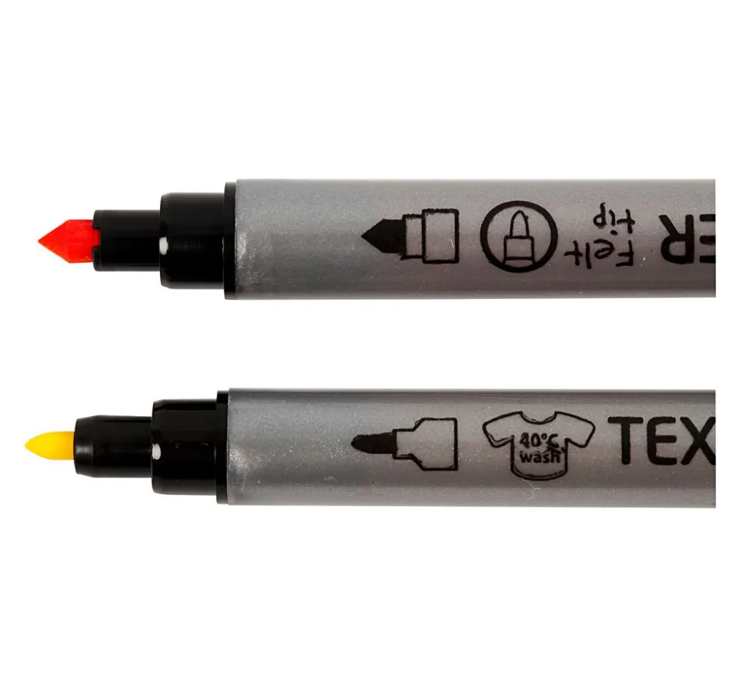 Kinder creativ company Stifte & Marker|Textil-Design>Stoffmalstifte