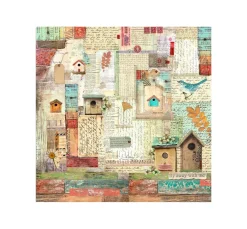 Stamperia Stoff Zum Basteln|Stoffpakete>Stoffpaket "Garden"