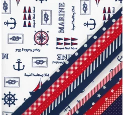 Westfalenstoffe Patchworkstoffe|Stoffpakete>Stoffpaket "Hamburg",