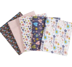 stafil Patchworkstoffe|Baumwollstoff>Stoffpaket Patchy "Hearts and Flowers"