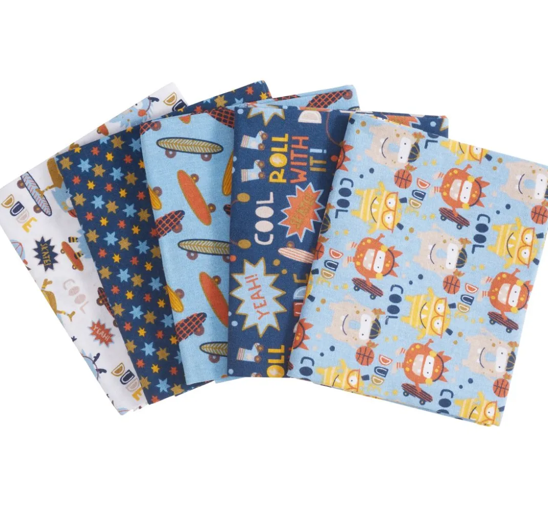 Kinder stafil Patchworkstoffe|Kinderstoffe>Stoffpaket Patchy "Monsterkerle"