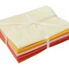 stafil Patchworkstoffe|Stoffpakete>Stoffpaket Patchy Uni "Gelb-Orange"