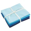 stafil Patchwork|Weihnachtsstoffe>Stoffpaket Patchy Uni "Hellblau-Marine"
