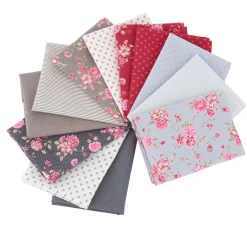 Westfalenstoffe Patchworkstoffe|Stoffpakete>Stoffpaket "Rosenborg", 12 Stoffe à 48 x 48 cm