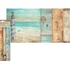 Stamperia Stoff Zum Basteln|Stoffpakete>Stoffpaket "Sea Land"