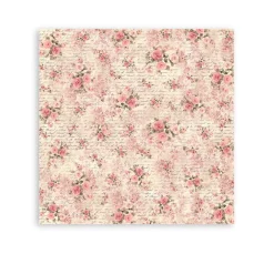 Stamperia Stoff Zum Basteln|Stoffpakete>Stoffpaket "Shabby Rose"