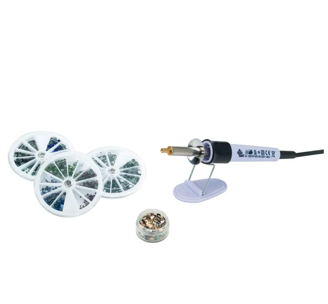 PEBARO Applikationen & Labels|Weiteres>Strass-Stein-Applikator "Komplett-Set"