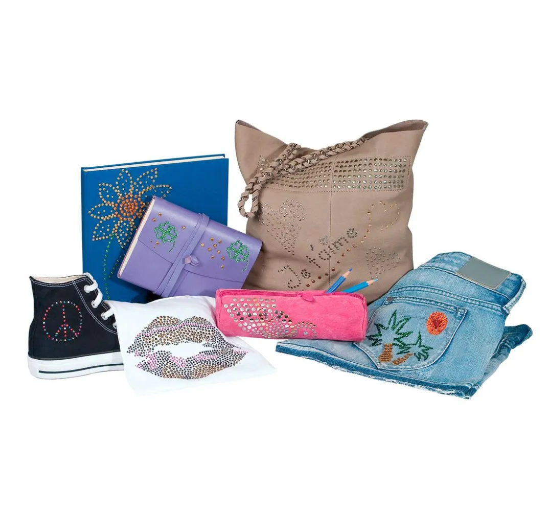 PEBARO Applikationen & Labels|Weiteres>Strass-Stein-Applikator "Komplett-Set"