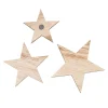 HALBACH Streuteile|Scrapbooking>Streuteile Stern "Skara" mit Magnet