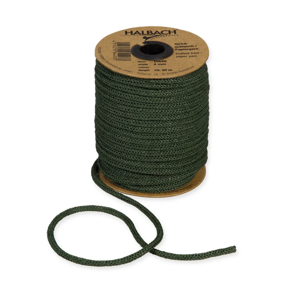 Kinder HALBACH Marionetten & Figuren|Kordel>Strickschlauch aus Papiergarn, 30m