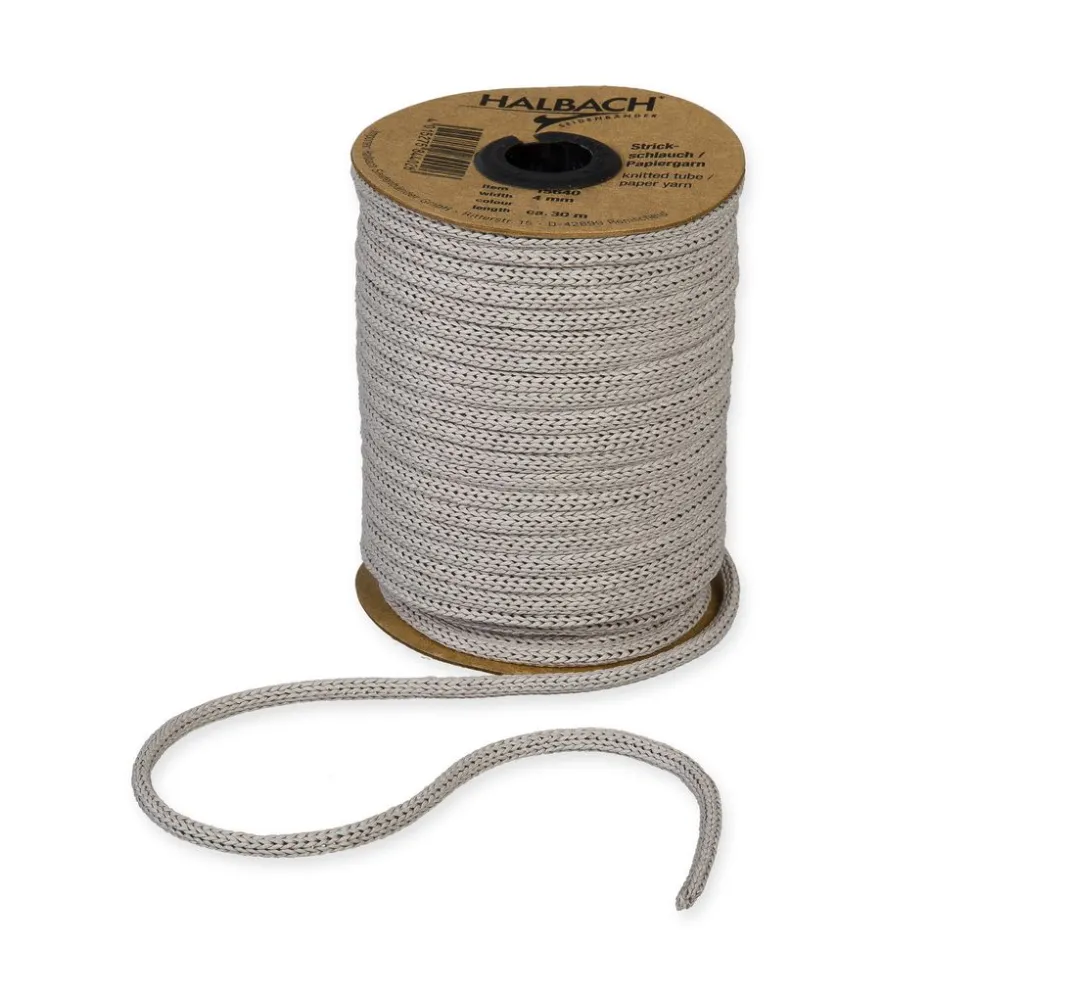 Kinder HALBACH Marionetten & Figuren|Kordel>Strickschlauch aus Papiergarn, 30m