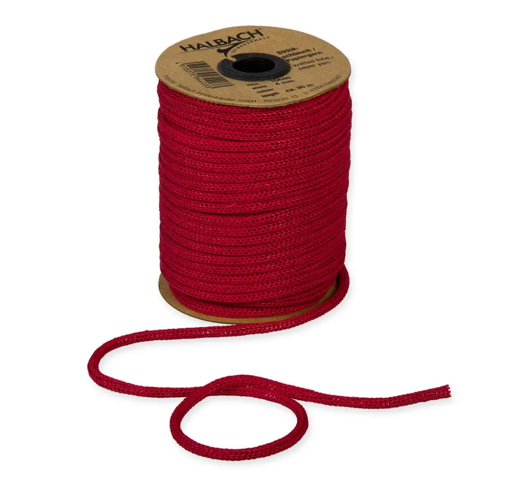 Kinder HALBACH Marionetten & Figuren|Kordel>Strickschlauch aus Papiergarn, 30m