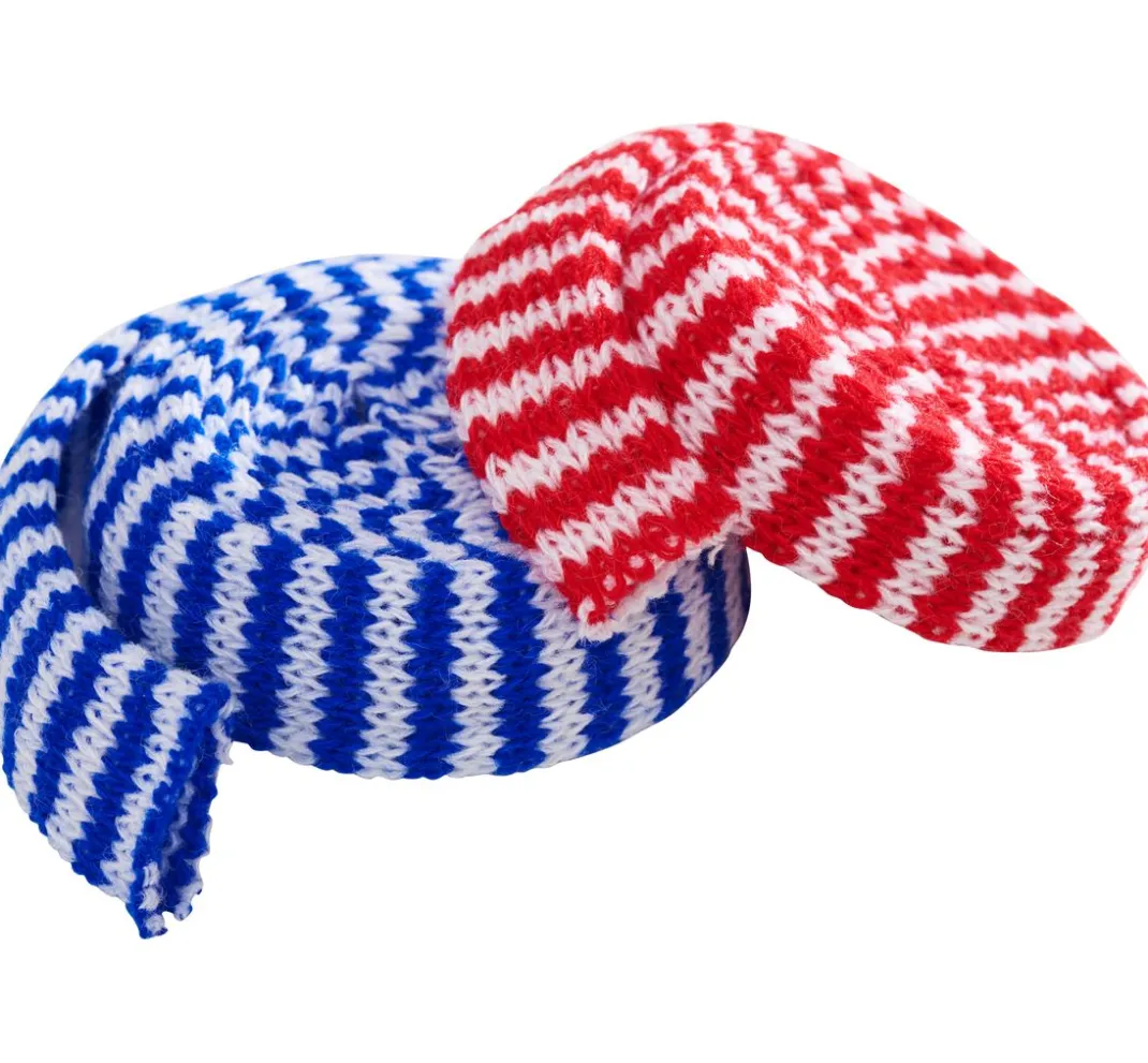 Kinder VBS Marionetten & Figuren|Bastelzubehör>Strickschlauch, zweifarbig, 12 Nadeln/Ø1,5 cm