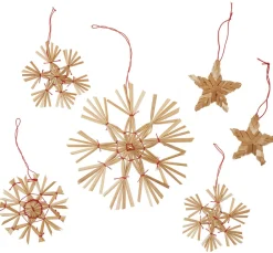 Riffelmacher & Weinberger Strohsterne>Strohsterne "Sortiment I", 4-10 cm, 16 Stück