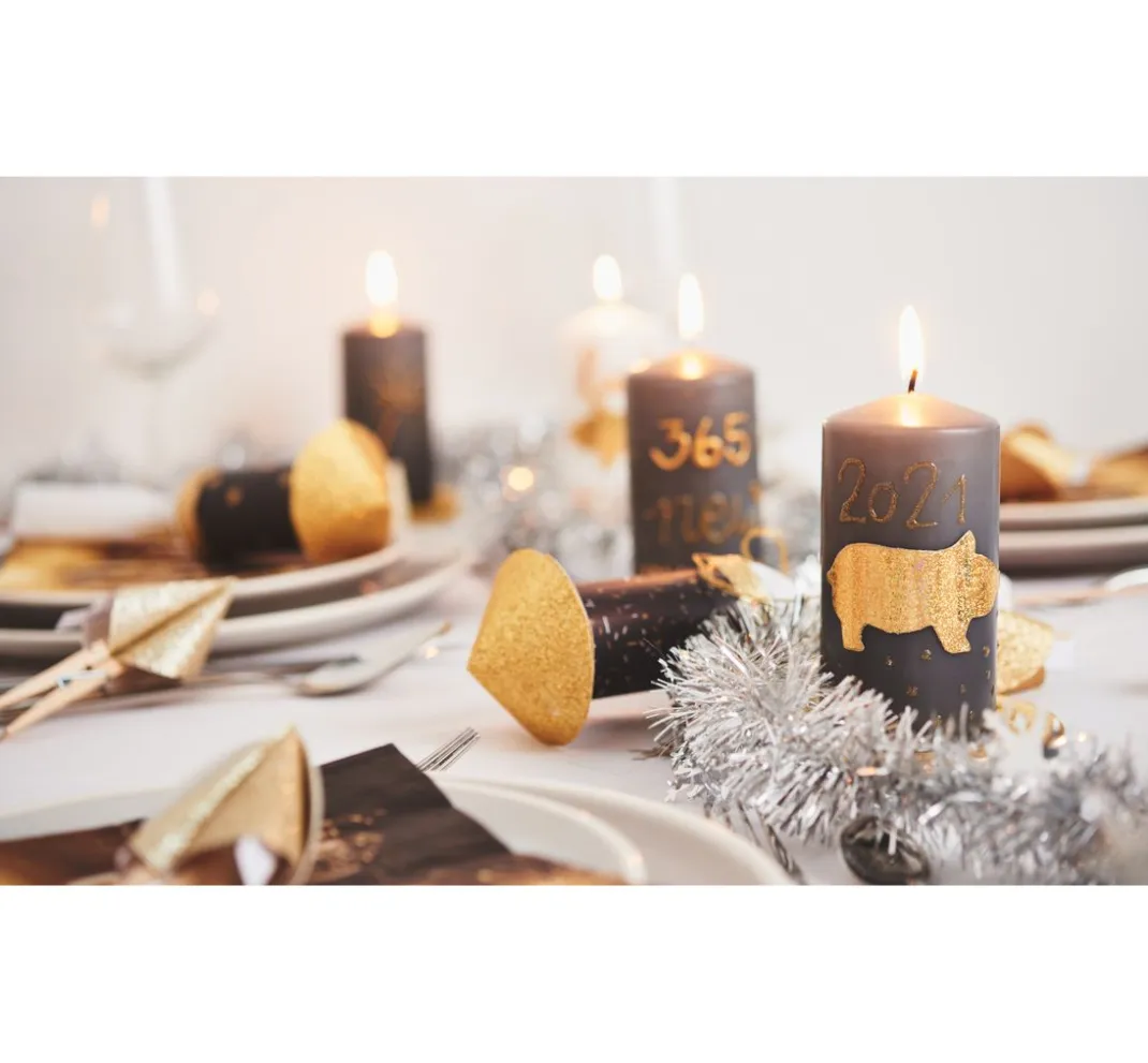 Wiedemann Kerzen Gestalten>Stumpenkerze Flachkopf 120/60mm