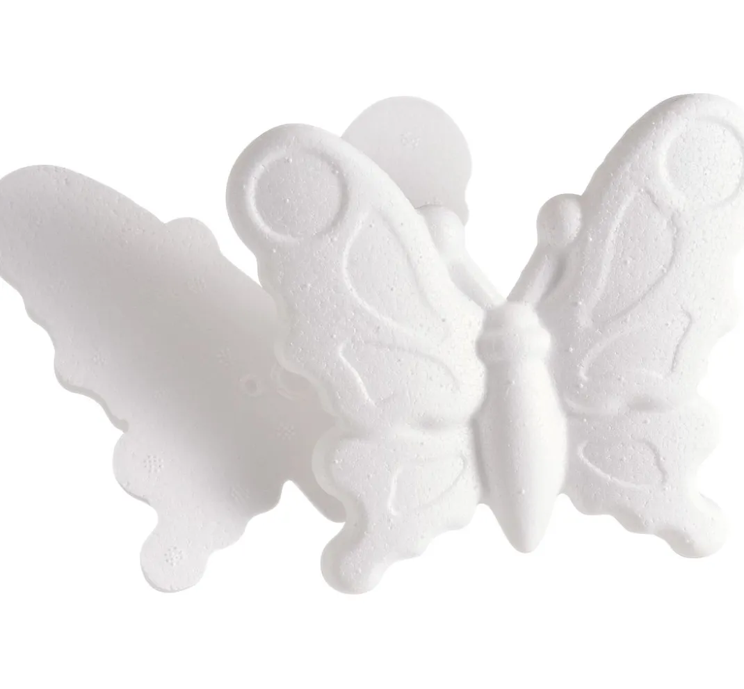 VBS Styropor- Und Watteformen|Paillettentechnik>Styroporform "Schmetterling"