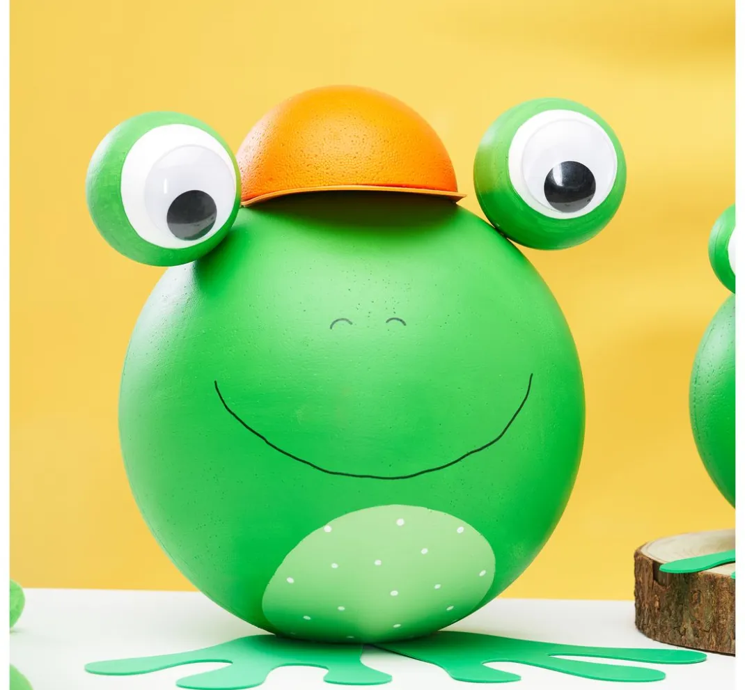 VBS Paillettentechnik|Styropor- Und Watteformen>Styroporkugel, Ø 30 cm, 2-teilig