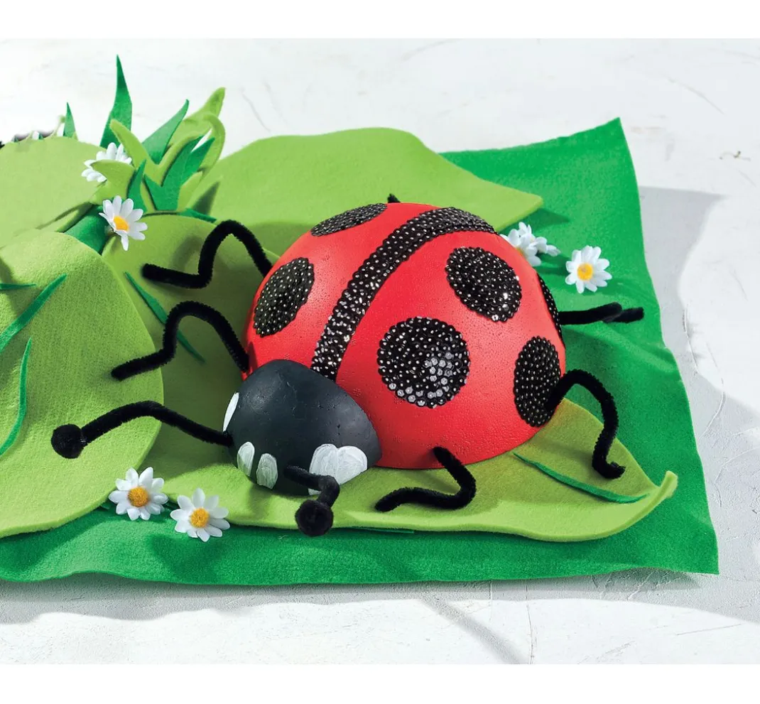 VBS Paillettentechnik|Styropor- Und Watteformen>Styroporkugel, Ø 30 cm, 2-teilig