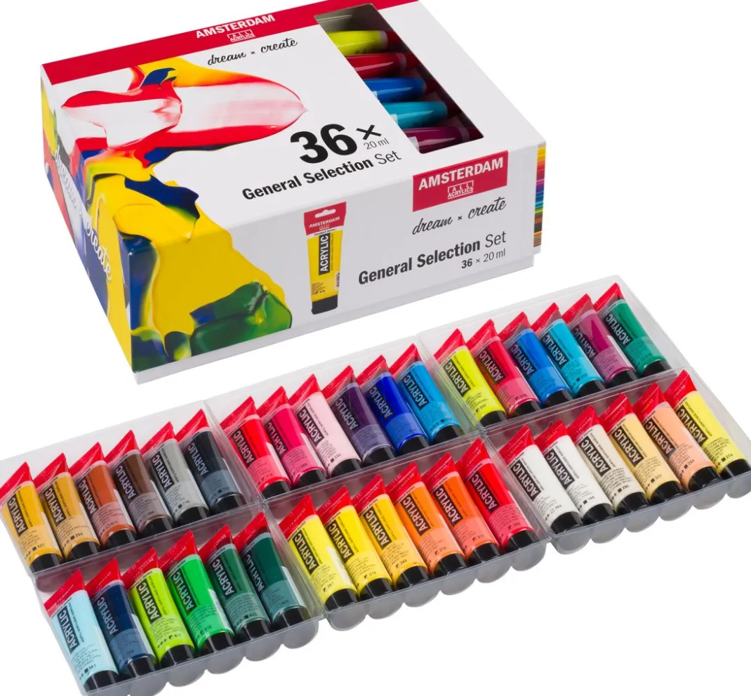 AMSTERDAM Künstlerfarbe>Talens Acrylfarben-Set "Dream"