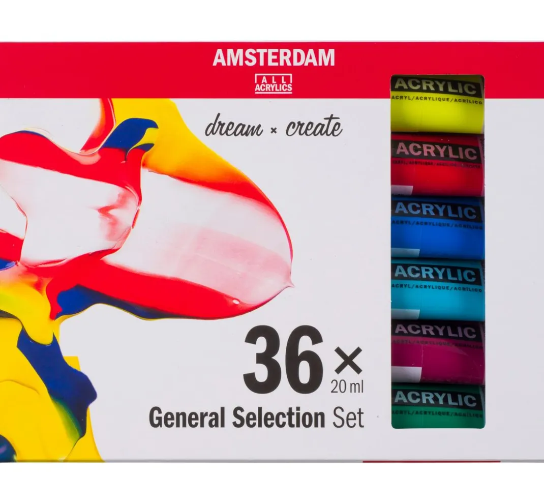AMSTERDAM Künstlerfarbe>Talens Acrylfarben-Set "Dream"