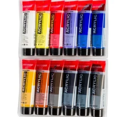 AMSTERDAM Künstlerfarbe>Talens Acrylfarben-Set "Stadtlandschaft"