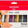 AMSTERDAM Künstlerfarbe>Talens Acrylfarben-Set "Portrait"