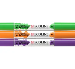 Talens Aquarell|Stifte>Ecoline Duotip "Sekundärfarben-Set"