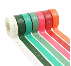 Rico Design Masking Tape|Sticker & Klebebänder>Tape-Set "Sterne"