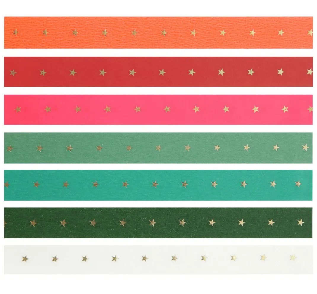 Rico Design Masking Tape|Sticker & Klebebänder>Tape-Set "Sterne"