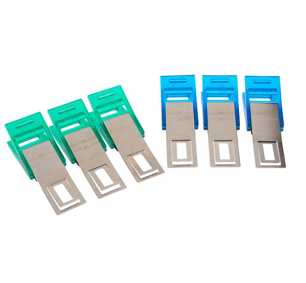 Taylor Seville Weiteres Nähzubehör|Nähwerkzeug>Stoffklammern Magic Clips, 6 Stück
