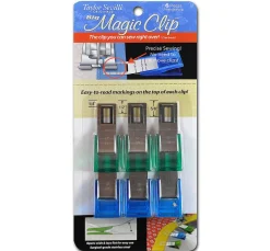 Taylor Seville Weiteres Nähzubehör|Nähwerkzeug>Stoffklammern Magic Clips, 6 Stück