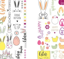 Rayher Weitere Bastelfolie|Sticker & Klebebänder>Transferfolie "Frohe Ostern"
