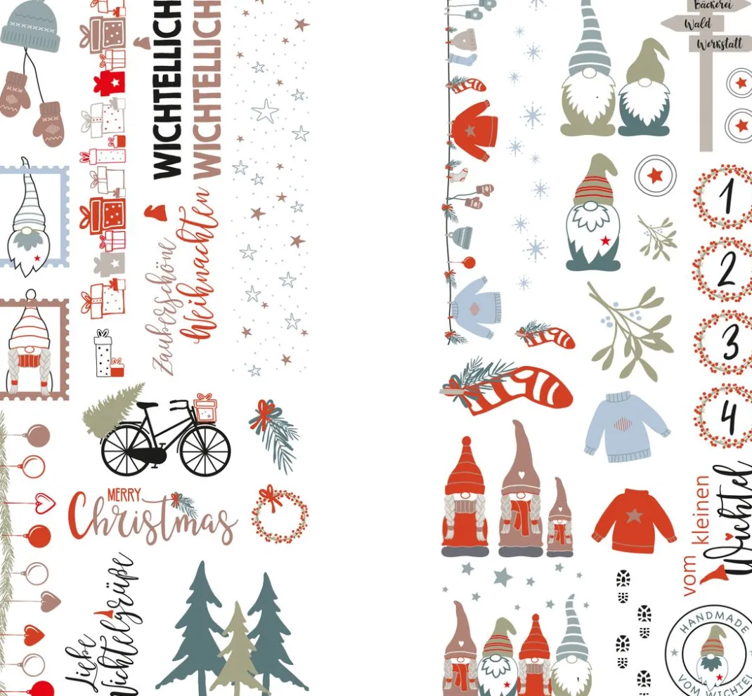 Rayher Kerzen Gestalten|Weitere Bastelfolie>Transferfolie "Nordic Winter"