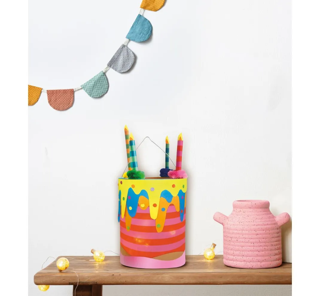 Kinder MarpaJansen Laterne Basteln|Transparentpapier>Transparentpapier "Happy Stripes"