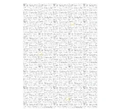 URSUS Transparentpapier|Kartengestaltung>Transparentpapier "Silver Style Words"