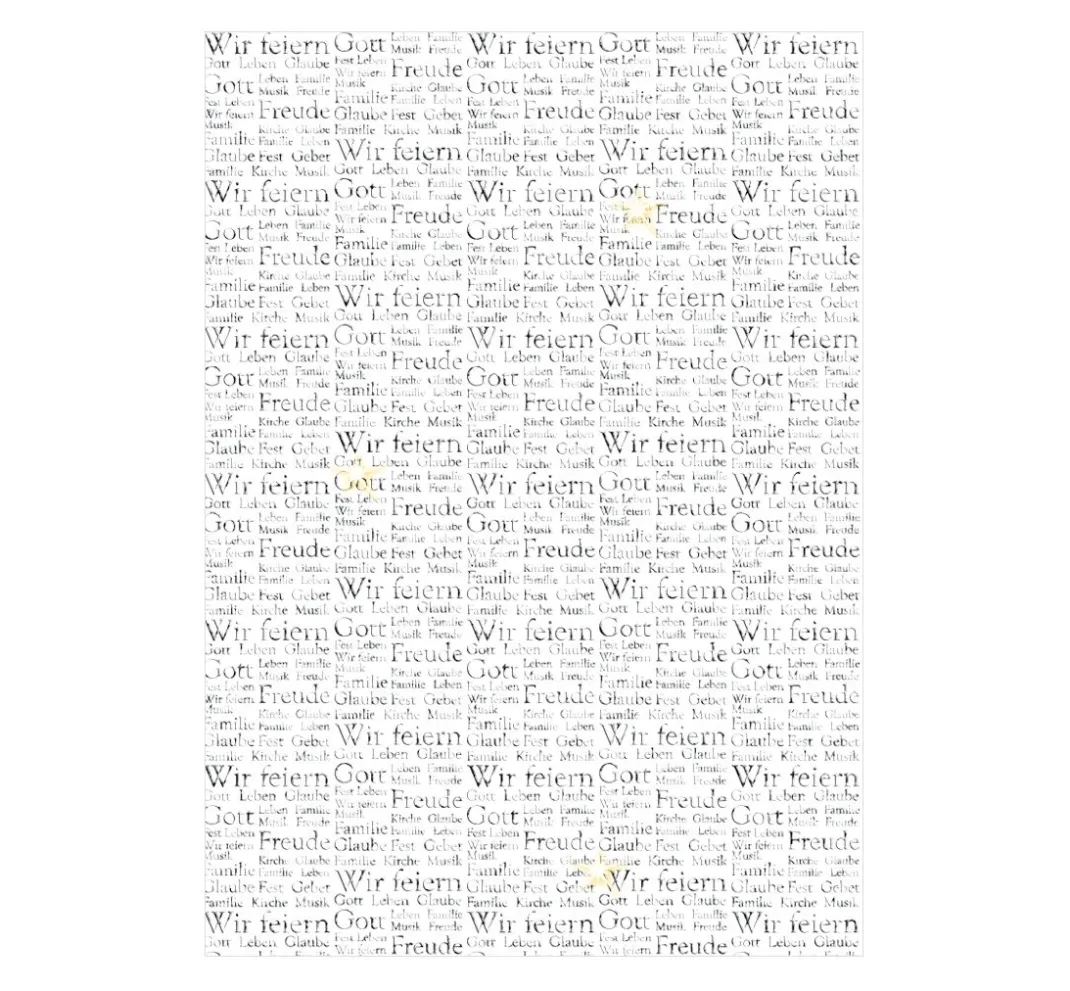URSUS Transparentpapier|Kartengestaltung>Transparentpapier "Silver Style Words"