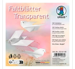 URSUS Origami & Papier Falten|Transparentpapier><noscript><img width=