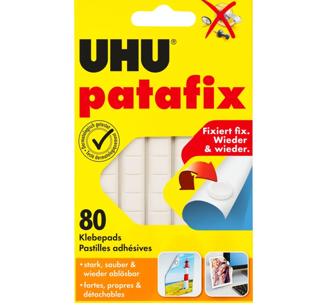UHU Scrapbooking|Kartengestaltung>patafix, 80 Stück