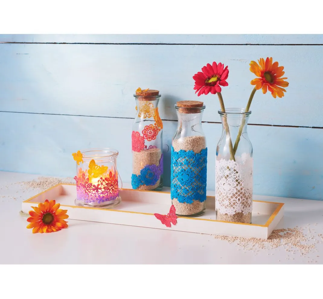 Kinder CREARTEC Modellier-Werkzeuge|Weiteres>Universal Dekormatte "Schmetterlinge"