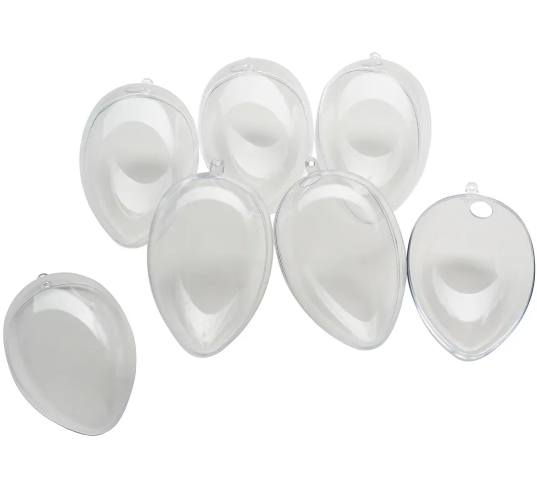 VBS Acrylformen>Acrylei mit Bohrung, 6 Stück
