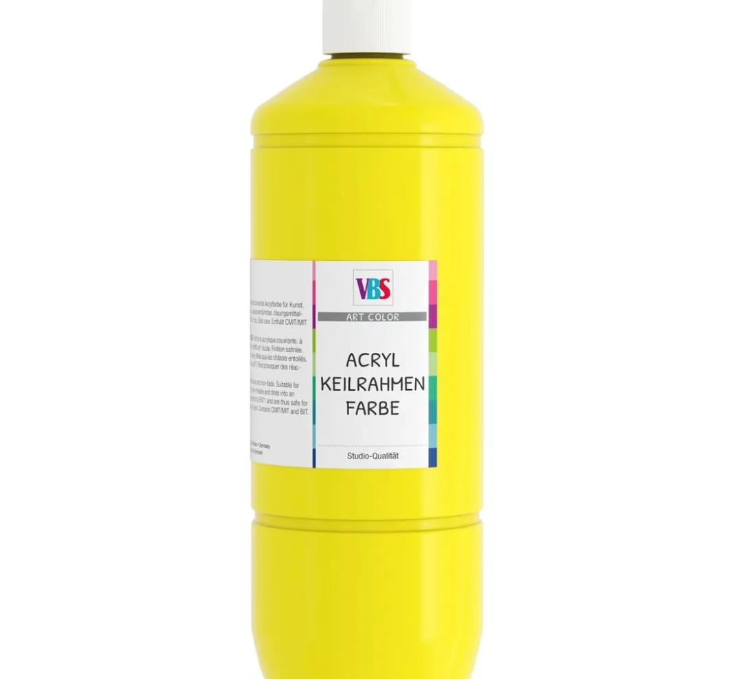 VBS Künstlerfarbe>Acryl-Keilrahmenfarbe, 1000 ml