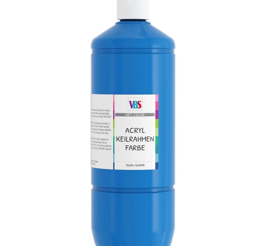 VBS Künstlerfarbe>Acryl-Keilrahmenfarbe, 1000 ml