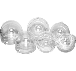 VBS Acrylformen>Acrylkugeln mit Bohrung "Sortiert", 9er-Set