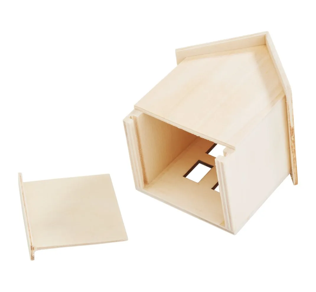 VBS Adventskalender|Holz, Mdf & Pappmaché>Adventskalender "Häuser-Pyramide"