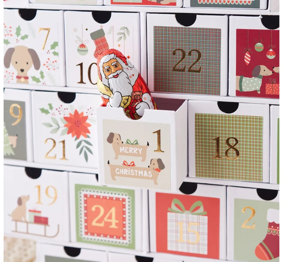VBS Adventskalender|Holz, Mdf & Pappmaché>Adventskalender "Tannenbaum"