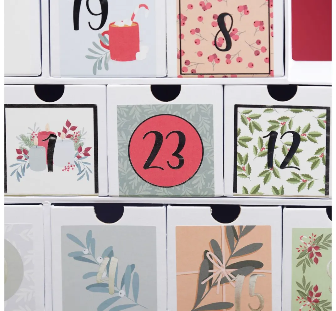 VBS Adventskalender|Holz, Mdf & Pappmaché>Adventskalender "Tannenbaum"