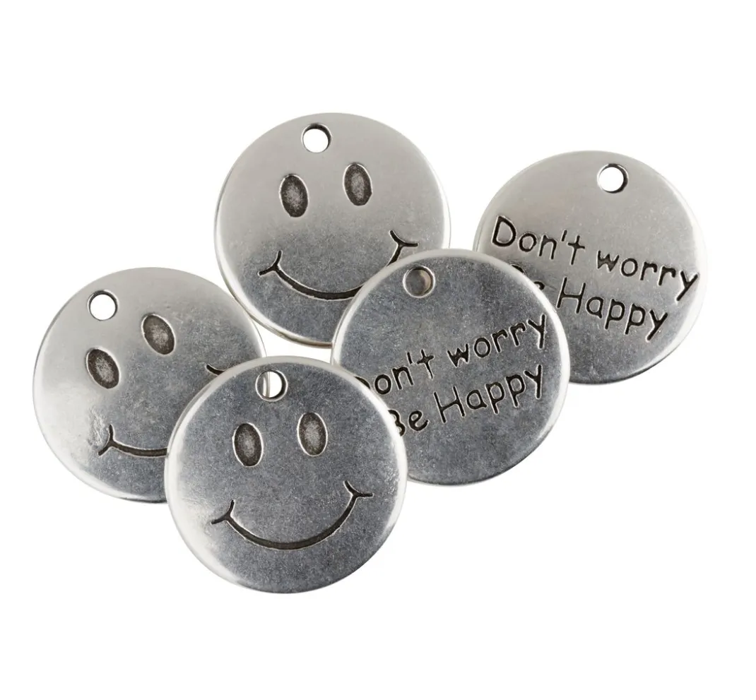 VBS Anhänger & Charms|Scrapbooking>Anhänger "Be Happy"